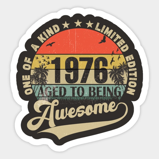 Vintage Year 1976 Sticker by Stellar21